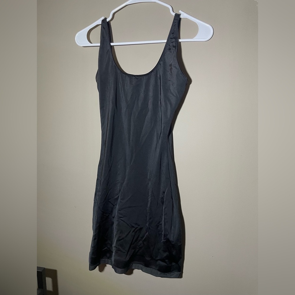SPANX SLIMPLICITY SLIMMING 990 OPEN BUST W/PANTY FULL SLIP Blk SM - Picture 5 of 7